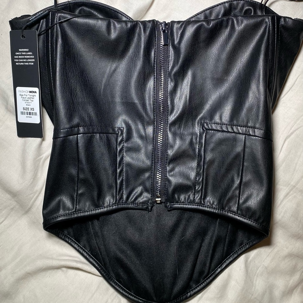 Corset Fashion Nova noir xs - Picture 3 of 5